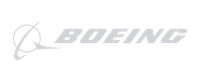Boeing white logo