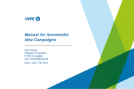 Manual for Successful Idea Campaigns