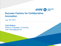Success Factors for Collaborative Innovation