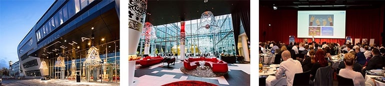 3 pictures of the Kameha Grand Hotel in Bonn