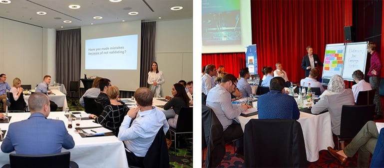 pictures of the workshops at HYPE annual forum 2017