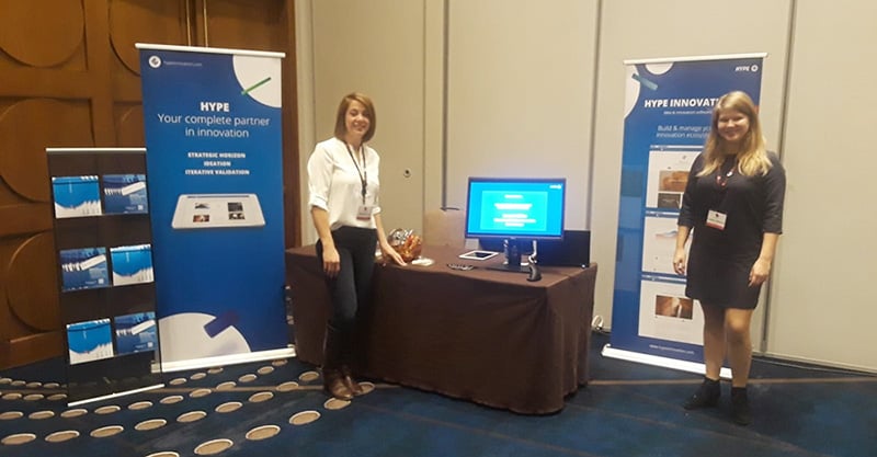 Hype booth at Impact 2018
