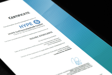 HYPE Innovation Receives ISO 27001 Certification