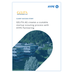 GELITA AG creates a scalable startup scouting process with HYPE Partnering