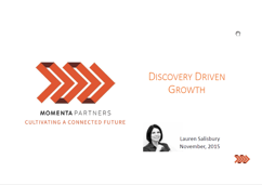 Discovery Driven Growth
