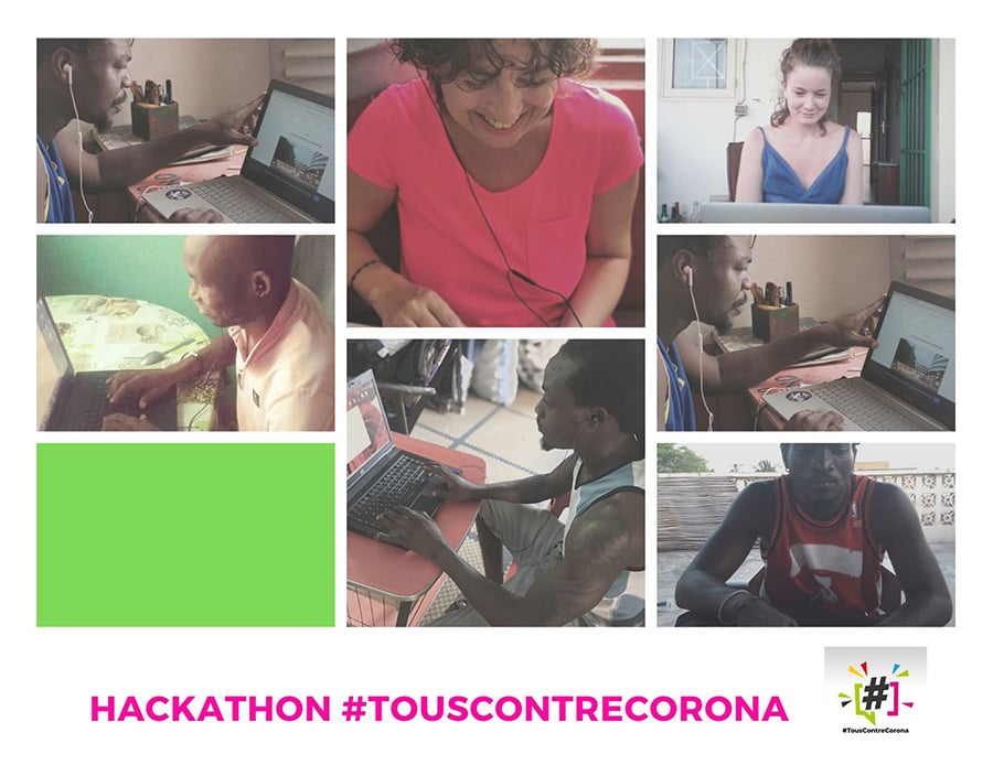 collaboration-hackathon-touscontrecorona-togo