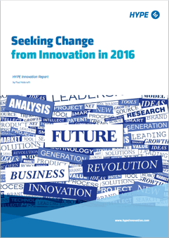 cover page of the seeking change from innovation report